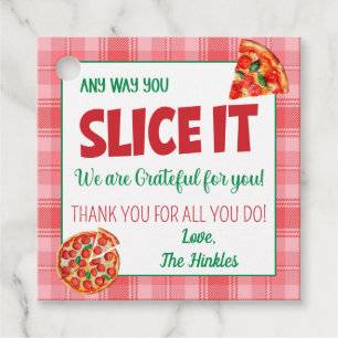 Étiquettes Cadeau De Toutes Les Façons Vous Le Trancher Pizza Appréc