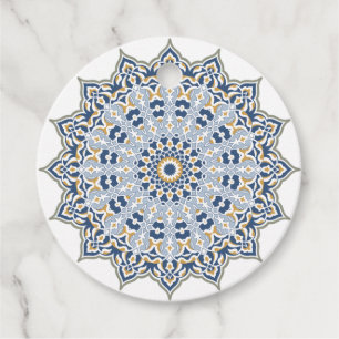 Étiquettes Cadeau Décor Arabe Persan Oriental Arabe Turc