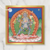 Étiquettes Cadeau Déesse Chandika (Devant)