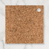 Étiquettes Cadeau Dégustation de fromages et de vins (Dos)