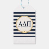 Étiquettes-cadeau Delta Pi Alpha (Dos)
