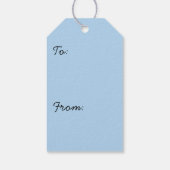 Étiquettes-cadeau Demi-dôme de Panorama Trail II (Dos)