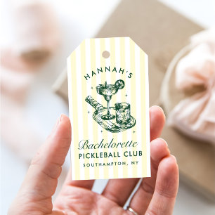 Étiquettes-cadeau Dernier balancement avant le week-end de picklebal