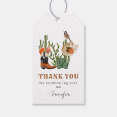 Étiquettes-cadeau Dernier Rodéo  (Devant)