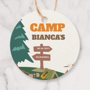 Étiquettes Cadeau Dernier sentier avant le camp de bachelorette du v