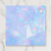 Étiquettes Cadeau Dernière Soirée Piscine de Fiançailles (Dos)