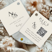 Étiquettes Cadeau Des photos ! Photo, QR-Code, Mariage