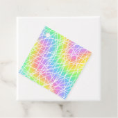 Étiquettes Cadeau Design abstrait Bright Rainbow (En situation)
