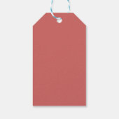 Étiquettes-cadeau Design de style rétro coloré (Dos)