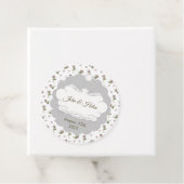 Étiquettes Cadeau Design floral (En situation)