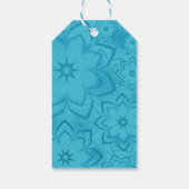 Étiquettes-cadeau Design floral 16 (Dos)