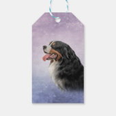 Étiquettes-cadeau Dessin Bernese Mountain Dog (Dos)