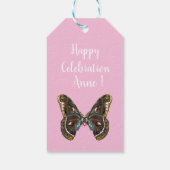 Étiquettes-cadeau Dessin d'art à base de beurre exotique (Dos)