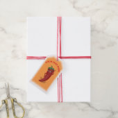 Étiquettes-cadeau Dessin Red Hot Chili Pepper Diva (Avec de la ficelle)