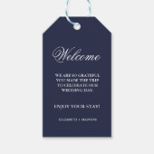 Étiquettes-cadeau Destination Voyage Thème Mariage accueil Guess bag (Devant)