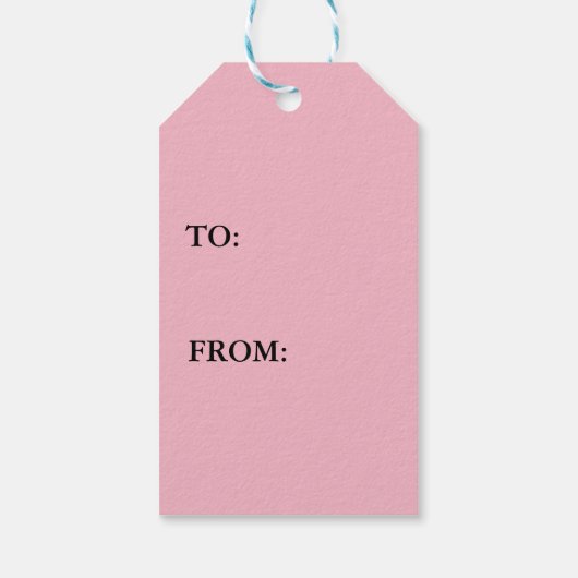 Étiquettes-cadeau Deux coeurs (Dos)