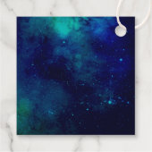 Étiquettes Cadeau Deux La Lune 2e Anniversaire (Dos)