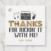 Étiquettes Cadeau Deux Legit to Quit Second Birthday Merci Favoriser (Devant)