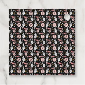 Étiquettes Cadeau Deux Legs pour quitter le deuxième Merci d'anniver (Dos)