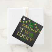 Étiquettes Cadeau Deux Lucky St. Patrick's Day 2e anniversaire (En situation)