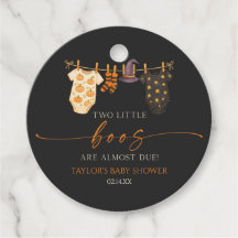 Deux petits diables sont presque là ! Baby Shower