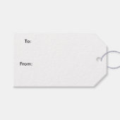 Étiquettes-cadeau Diagramme d'arme V2 (Devant (Horizontal))