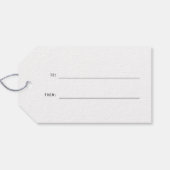 Étiquettes-cadeau Diamant avec marbre (Dos (Horizontal))