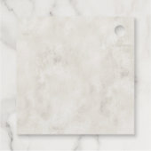 Étiquettes Cadeau Diamants et perles (Dos)