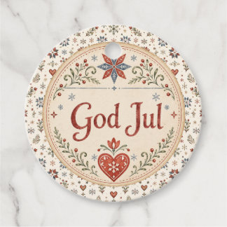 Étiquettes Cadeau Dieu nordique Jul | Noël norvégien