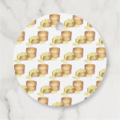 Étiquettes Cadeau Dimanche Petit Déjeuner Brunch Biscuits Saucisse G (Dos)