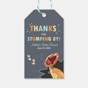 Étiquettes-cadeau Dinosaur Faveur Tags Dinosaur Baby shower Boy Dino