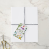 Étiquettes-cadeau Dinosaur fête d'anniversaire Merci Stomping By (Avec de la ficelle)