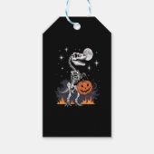 Étiquettes-cadeau Dinosaure d'Halloween Saurus éffrayant (Devant)