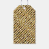 Étiquettes-cadeau Dinosaure Trois Rex 3e Merci de fête d'anniversair (Dos)