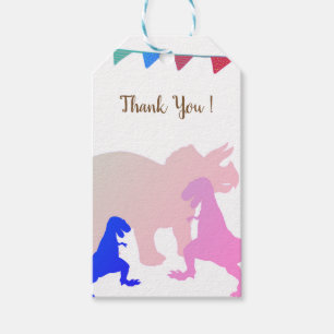 Étiquettes-cadeau Dinosaures Enfants Tags cadeaux personnalisés