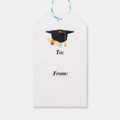 Étiquettes-cadeau Diplôme (Dos)