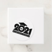Étiquettes Cadeau Diplômé 2021 (En situation)