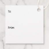 Étiquettes Cadeau Diplôme Chih Tzu Chiens (Dos)