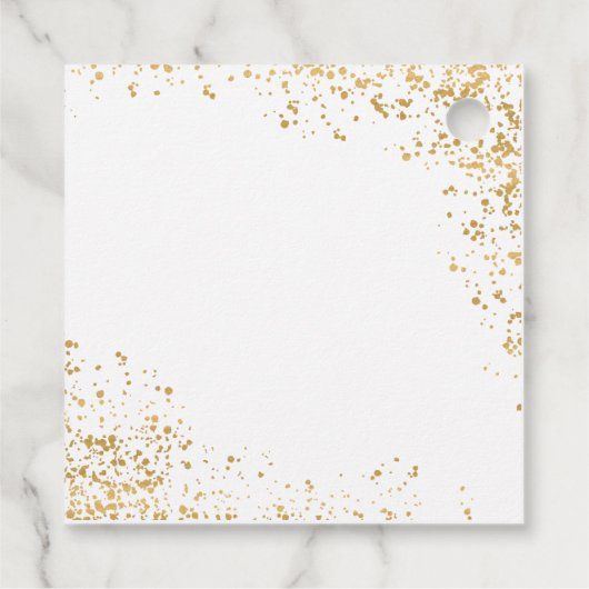 ÉTIQUETTES CADEAU DIPLÔMÉ ÉLÉGANT ET MODERNE (Dos)