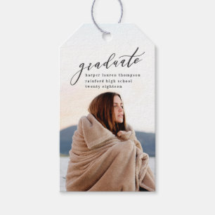 ÉTIQUETTES-CADEAU DIPLÔME MINIMAL