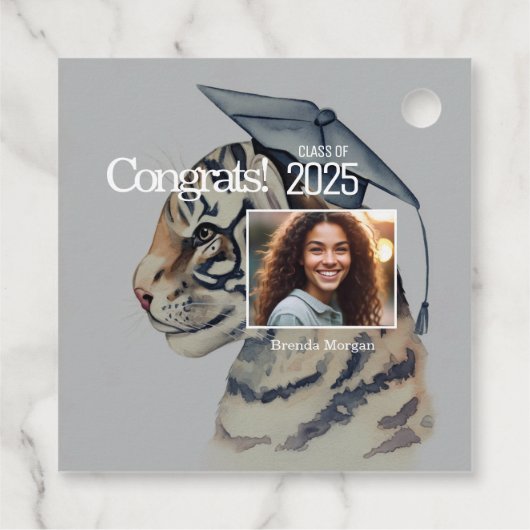 Étiquettes Cadeau Diplôme unique (Dos)