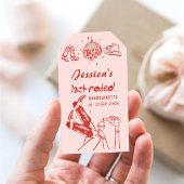 Étiquettes-cadeau Disco Cowgirl Bachelorte Party