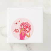 Étiquettes Cadeau Disco Dansons la nuit (En situation)