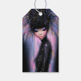 Étiquettes Cadeau Diva Cosmique Lueur Stellaire