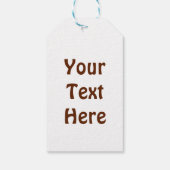 Étiquettes-cadeau Dix commandements et lions (Dos)