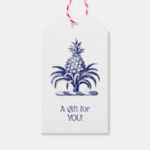 Étiquettes-cadeau do-it-yourself ananas Manteau héraldique d'armoiri (Devant)