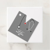 Étiquettes Cadeau Docteur Médicale (En situation)