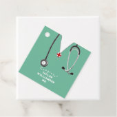 Étiquettes Cadeau Docteur Médicale (En situation)