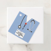 Étiquettes Cadeau Docteur Médicale (En situation)
