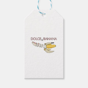 Étiquettes-cadeau Dolce & Banana